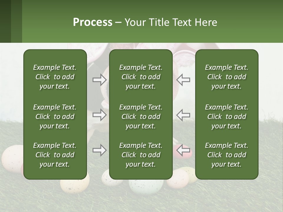 A Small Dog Wearing A Pink Bunny Costume PowerPoint Template