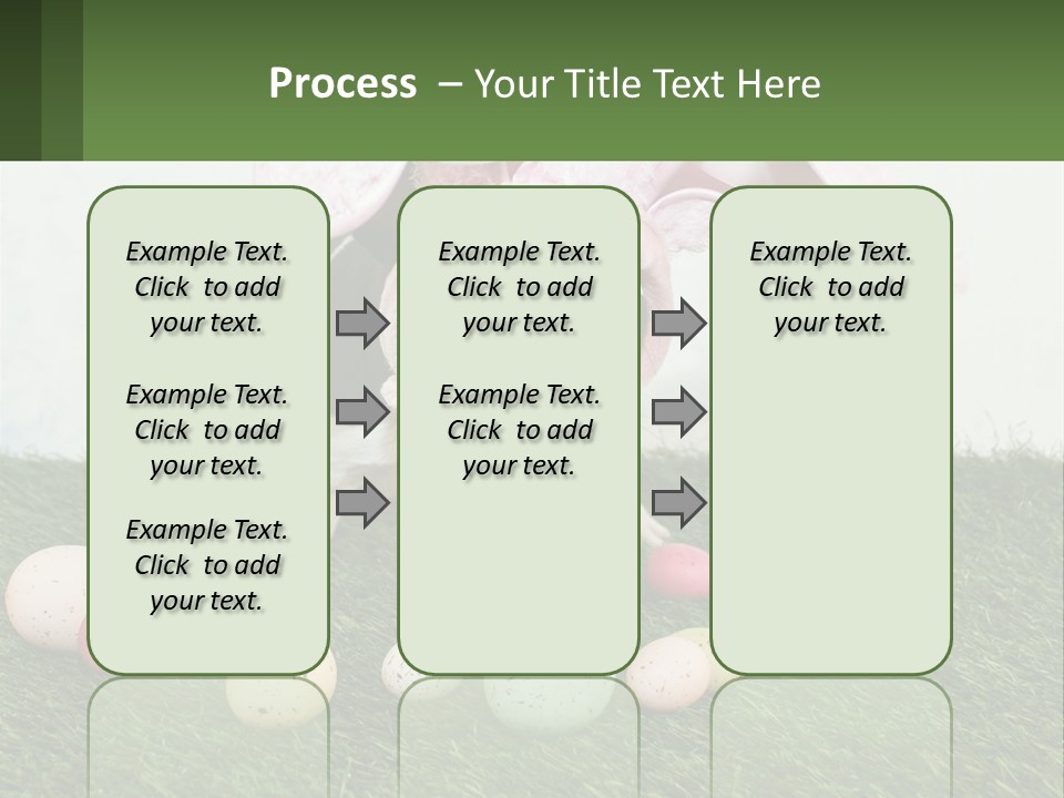 A Small Dog Wearing A Pink Bunny Costume PowerPoint Template