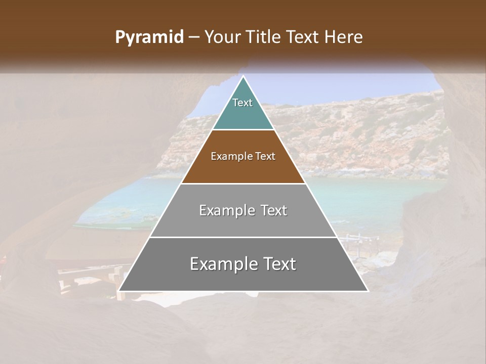 Cove In Baster Terameters In Balearic Islands Of Spain PowerPoint Template