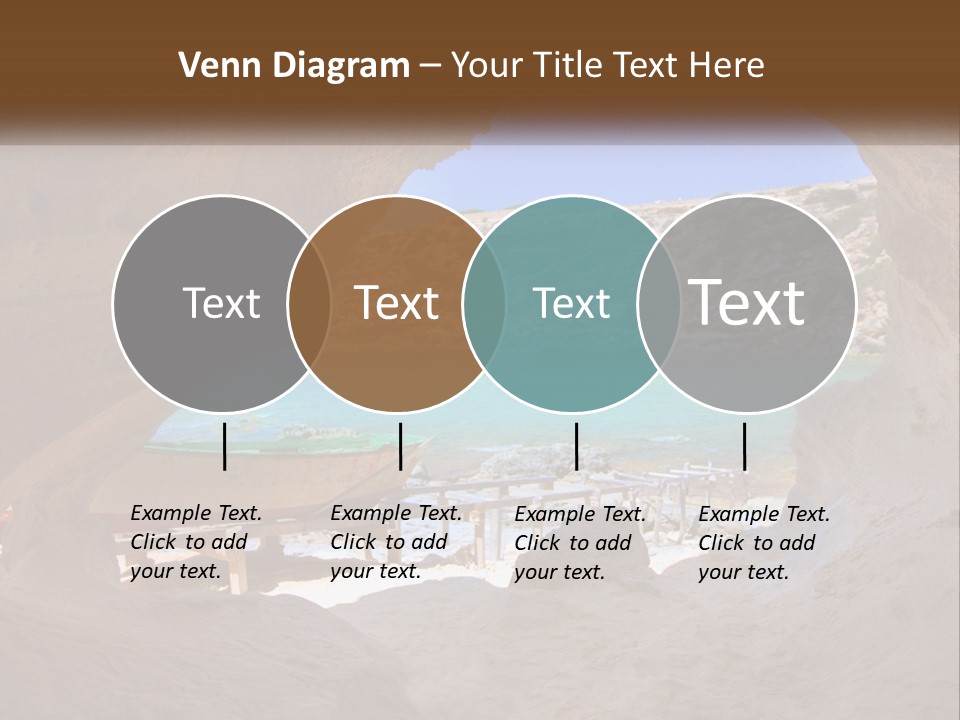 Cove In Baster Terameters In Balearic Islands Of Spain PowerPoint Template