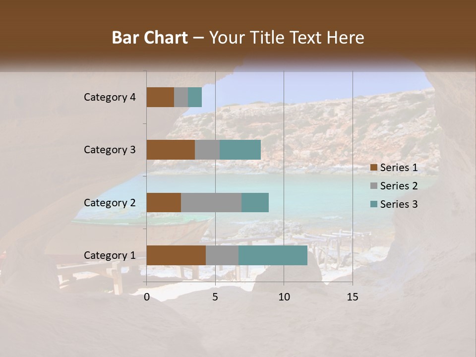 Cove In Baster Terameters In Balearic Islands Of Spain PowerPoint Template
