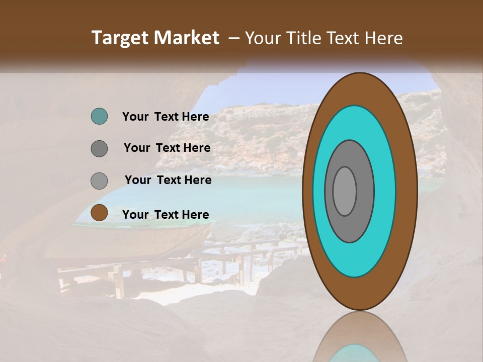 Cove In Baster Terameters In Balearic Islands Of Spain PowerPoint Template
