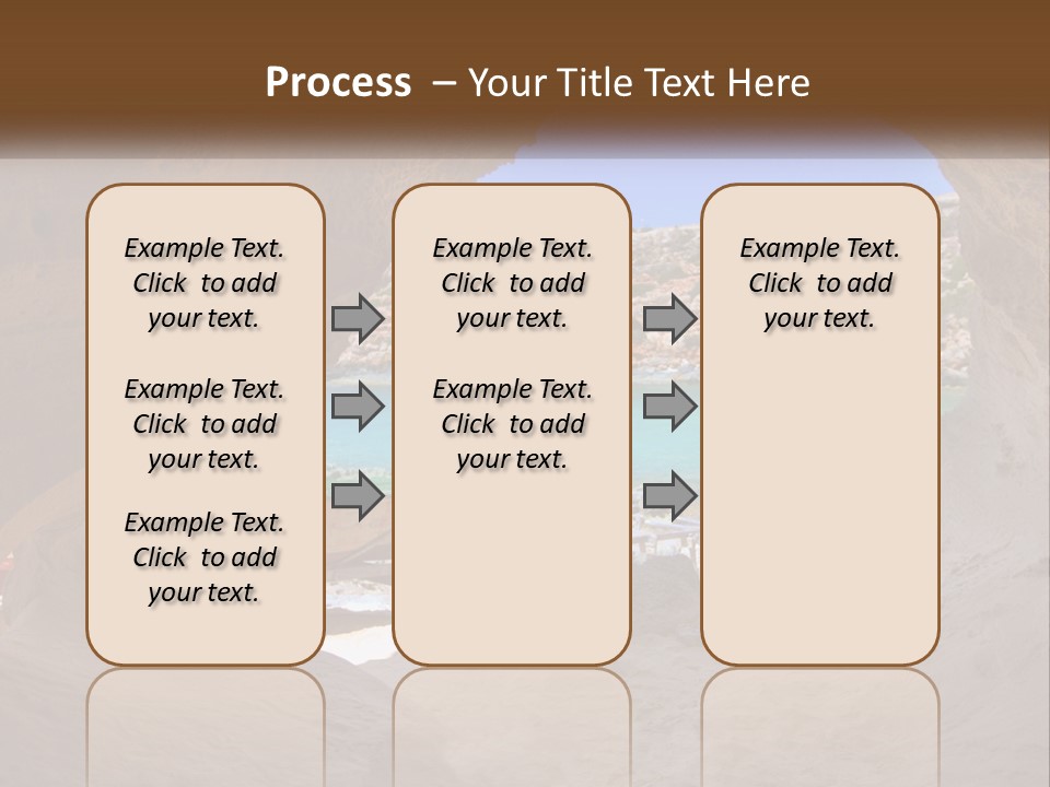 Cove In Baster Terameters In Balearic Islands Of Spain PowerPoint Template