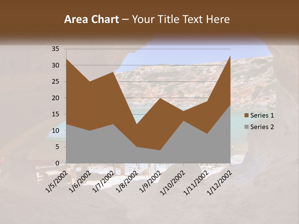 Cove In Baster Terameters In Balearic Islands Of Spain PowerPoint Template