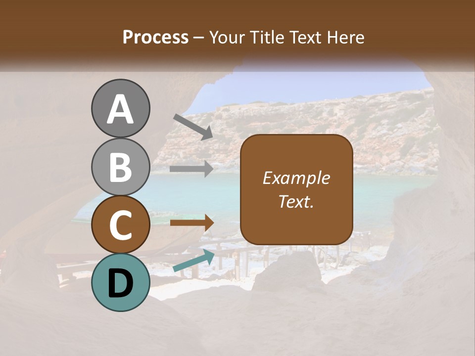 Cove In Baster Terameters In Balearic Islands Of Spain PowerPoint Template
