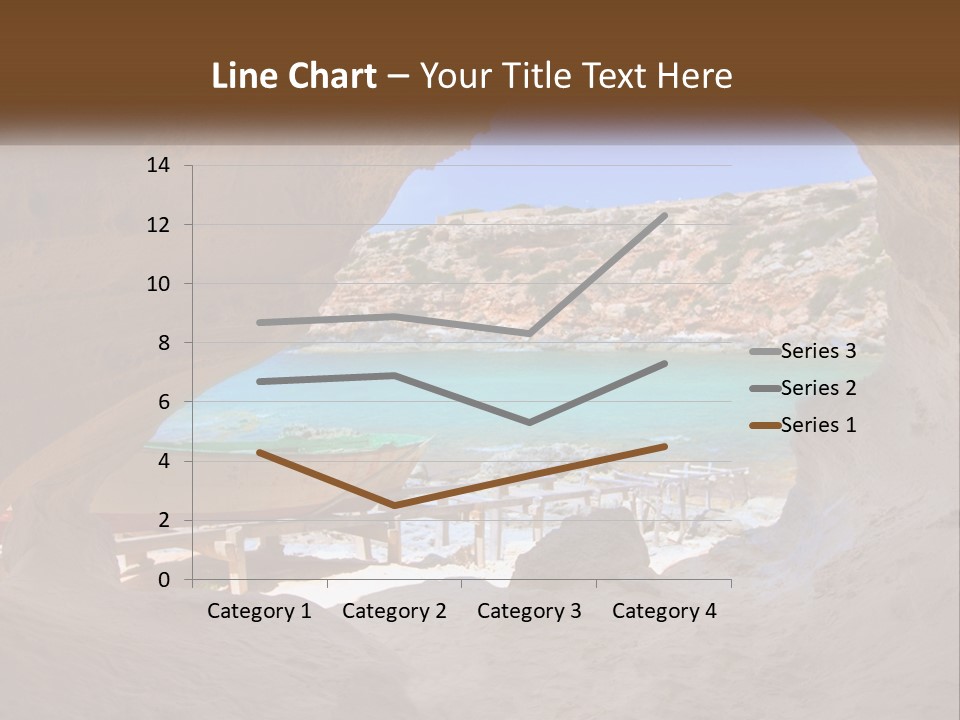 Cove In Baster Terameters In Balearic Islands Of Spain PowerPoint Template
