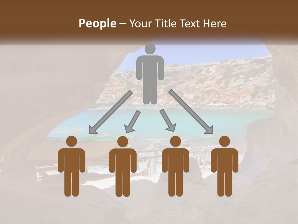 Cove In Baster Terameters In Balearic Islands Of Spain PowerPoint Template