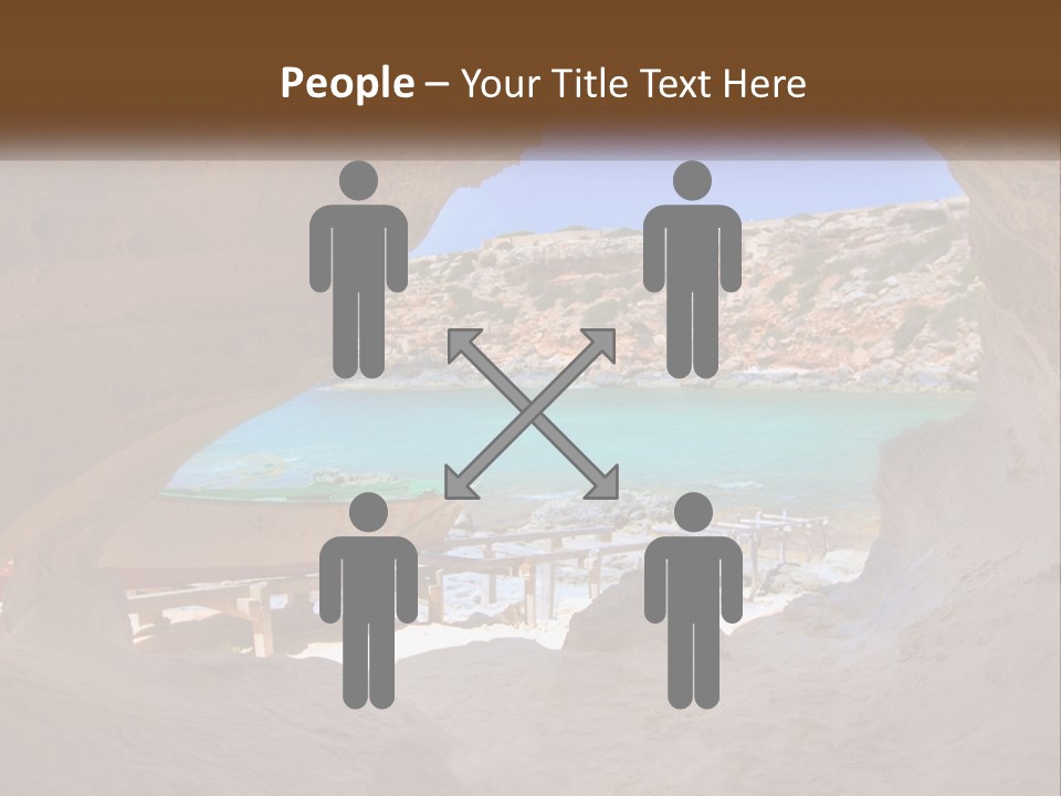Cove In Baster Terameters In Balearic Islands Of Spain PowerPoint Template