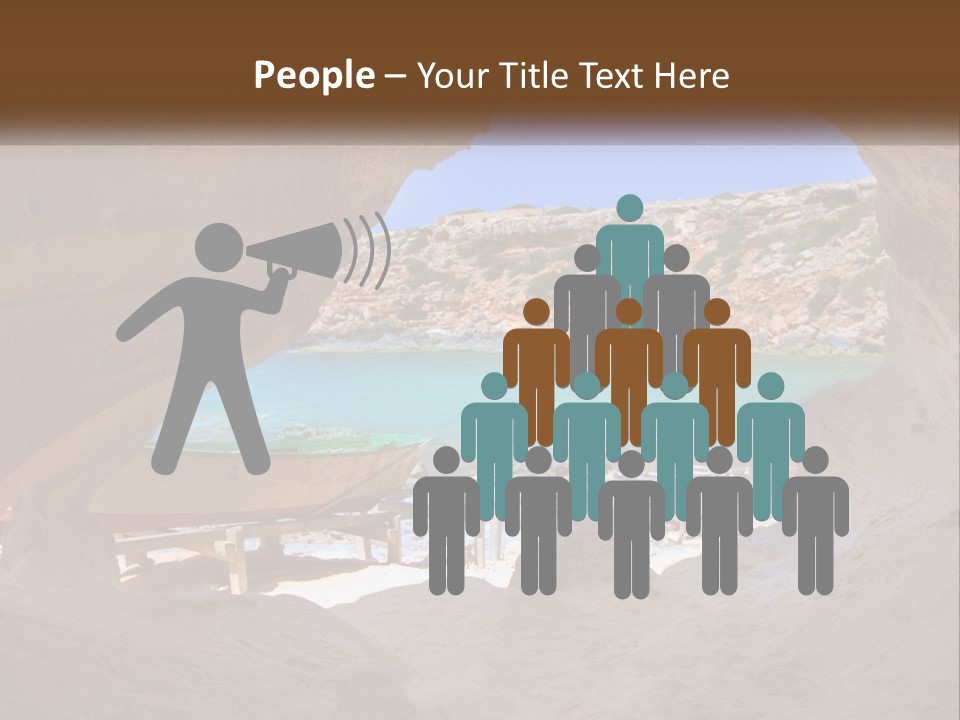 Cove In Baster Terameters In Balearic Islands Of Spain PowerPoint Template