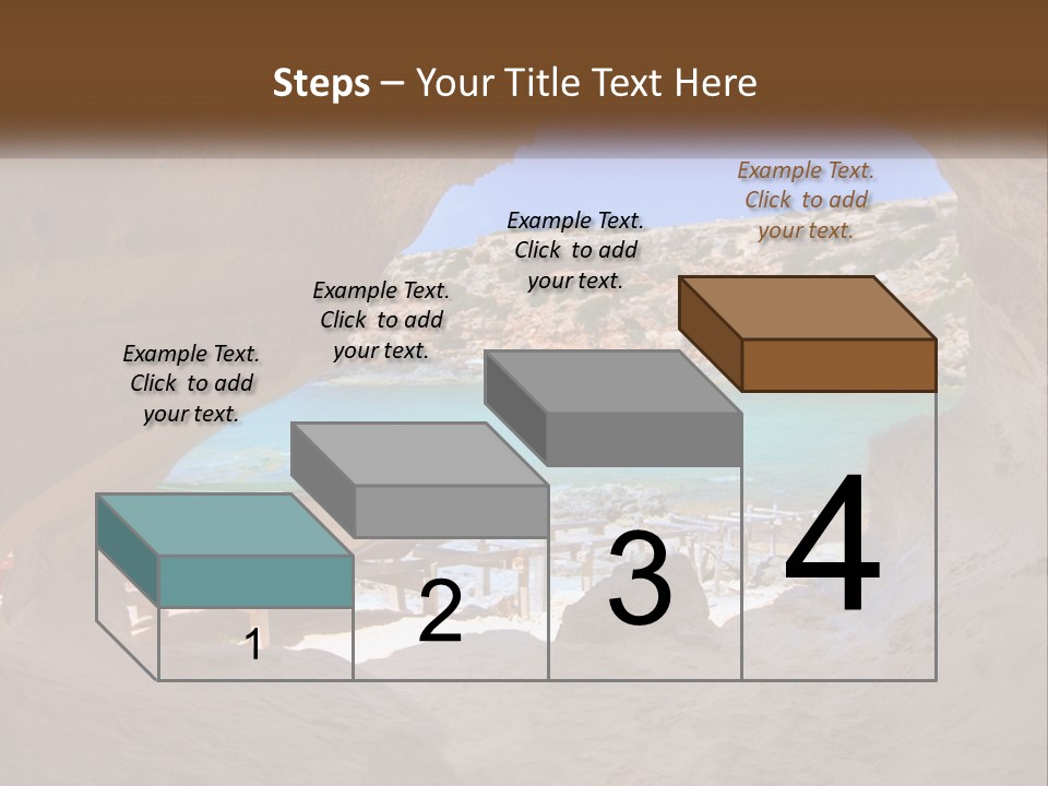 Cove In Baster Terameters In Balearic Islands Of Spain PowerPoint Template