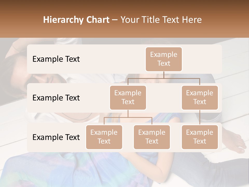 A Man And A Woman Laying On A Dock PowerPoint Template