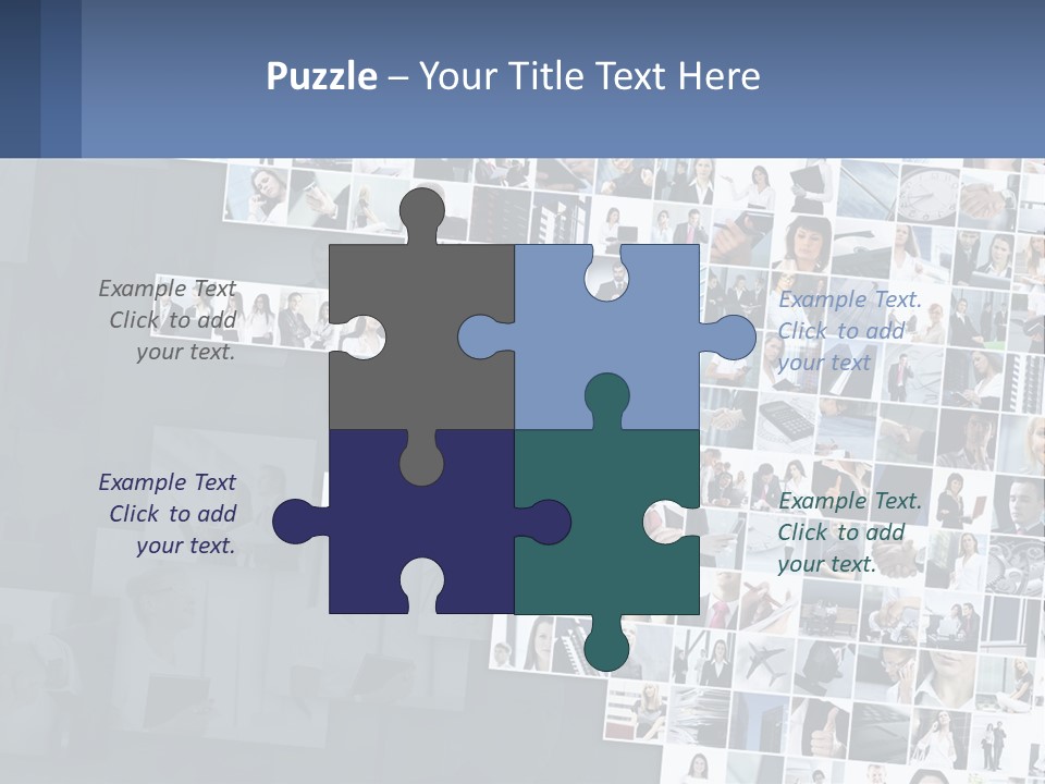 A Large Number Of People Are Shown In This Powerpoint Presentation PowerPoint Template