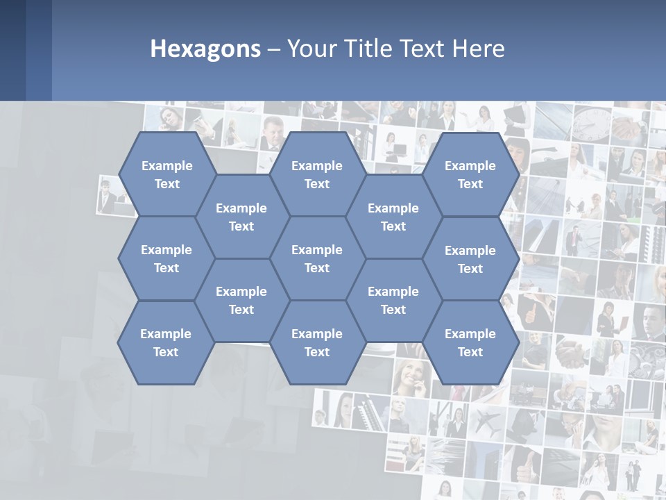 A Large Number Of People Are Shown In This Powerpoint Presentation PowerPoint Template