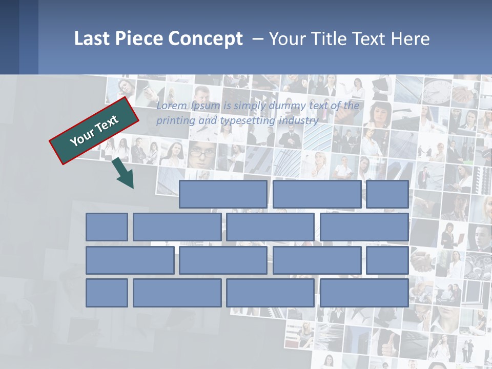 A Large Number Of People Are Shown In This Powerpoint Presentation PowerPoint Template