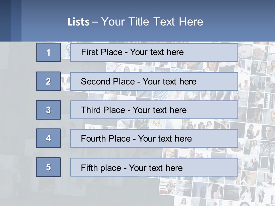 A Large Number Of People Are Shown In This Powerpoint Presentation PowerPoint Template