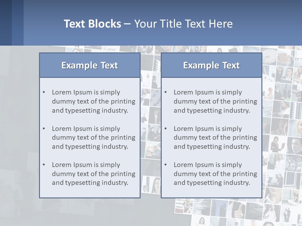 A Large Number Of People Are Shown In This Powerpoint Presentation PowerPoint Template