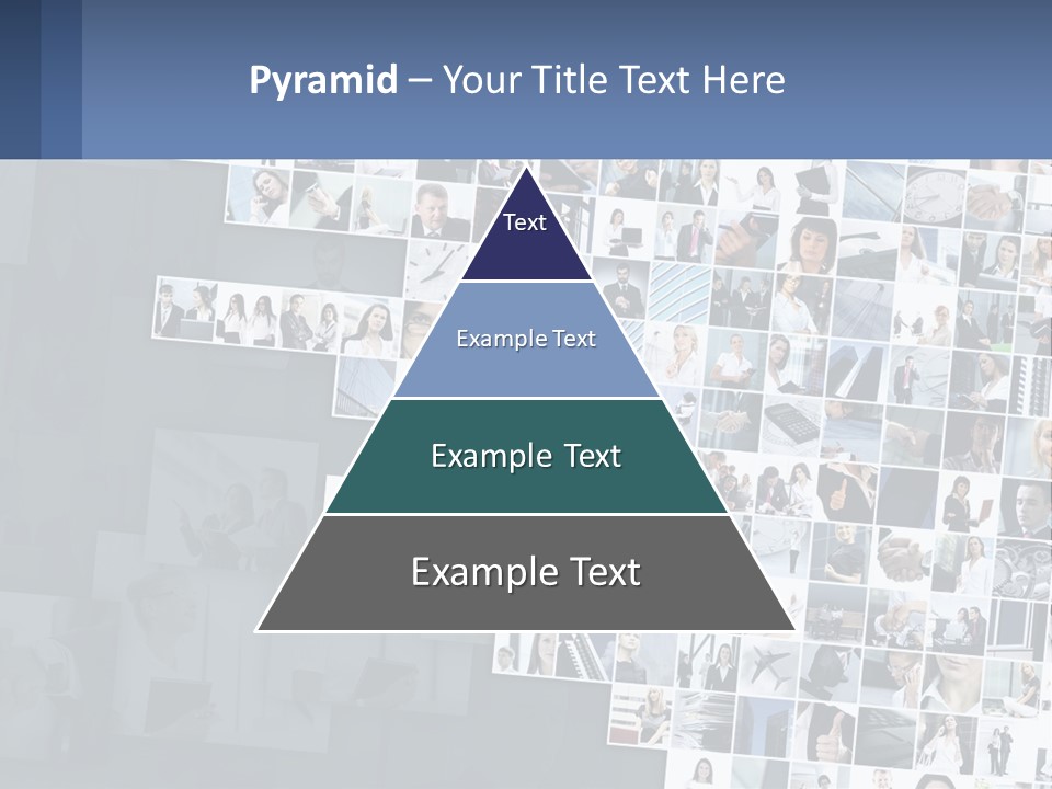 A Large Number Of People Are Shown In This Powerpoint Presentation PowerPoint Template
