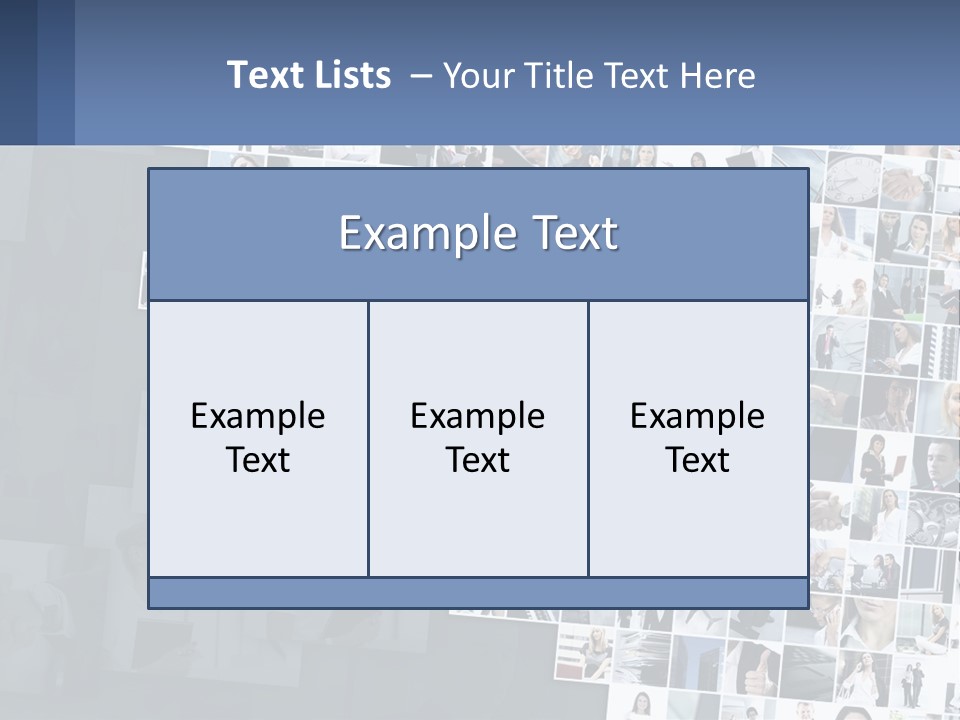 A Large Number Of People Are Shown In This Powerpoint Presentation PowerPoint Template