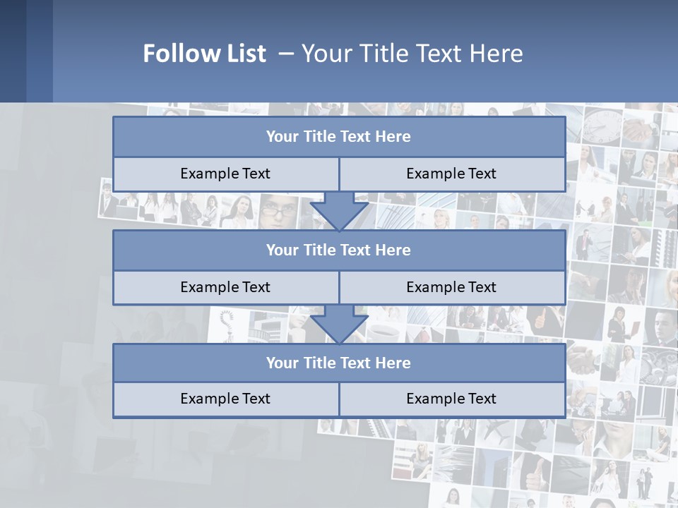 A Large Number Of People Are Shown In This Powerpoint Presentation PowerPoint Template