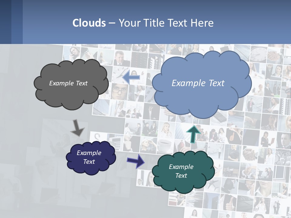 A Large Number Of People Are Shown In This Powerpoint Presentation PowerPoint Template