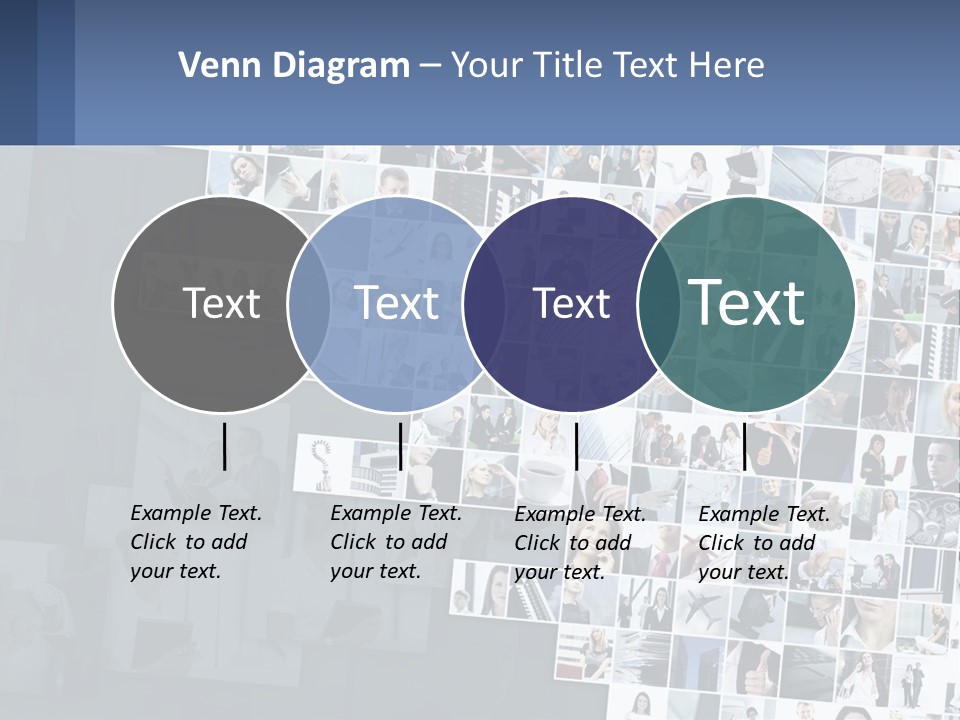 A Large Number Of People Are Shown In This Powerpoint Presentation PowerPoint Template
