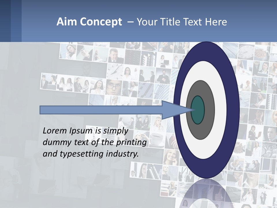 A Large Number Of People Are Shown In This Powerpoint Presentation PowerPoint Template