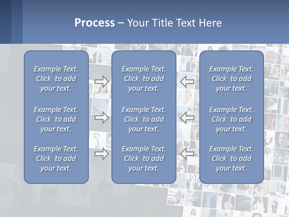 A Large Number Of People Are Shown In This Powerpoint Presentation PowerPoint Template