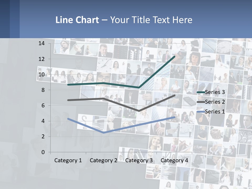 A Large Number Of People Are Shown In This Powerpoint Presentation PowerPoint Template