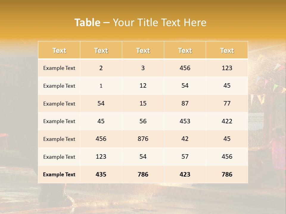 A Man And A Child Riding On The Back Of An Elephant PowerPoint Template