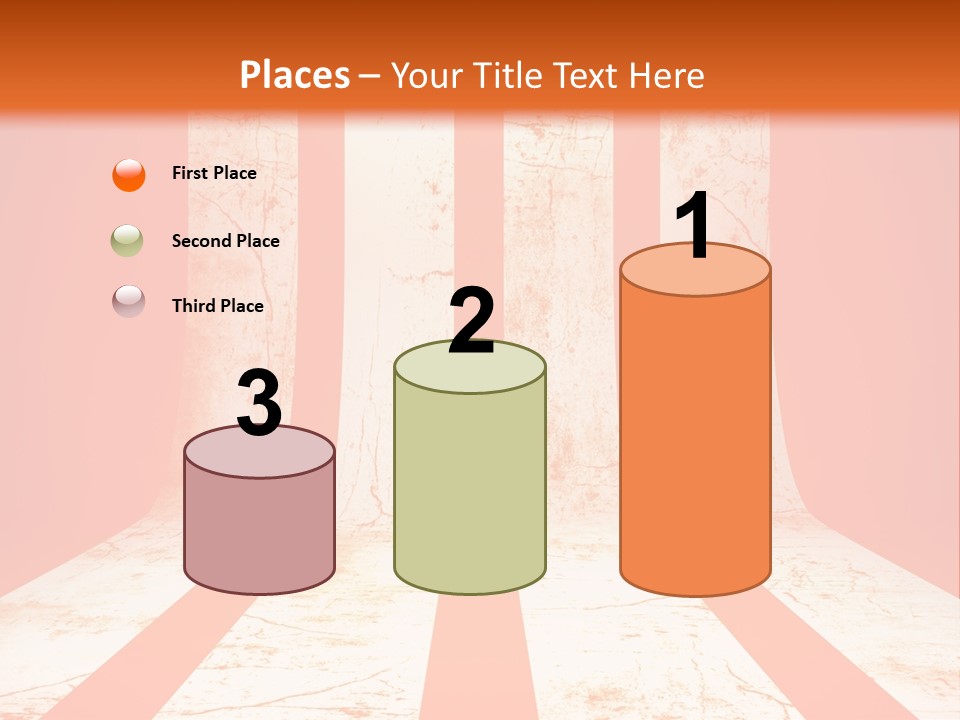 An Orange And White Powerpoint Presentation PowerPoint Template