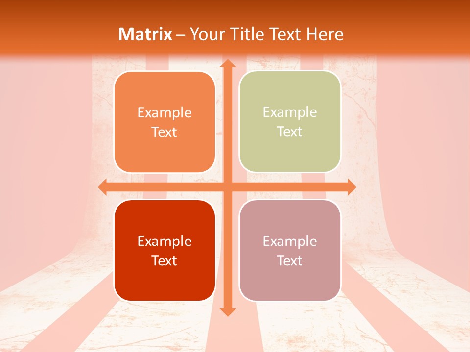 An Orange And White Powerpoint Presentation PowerPoint Template