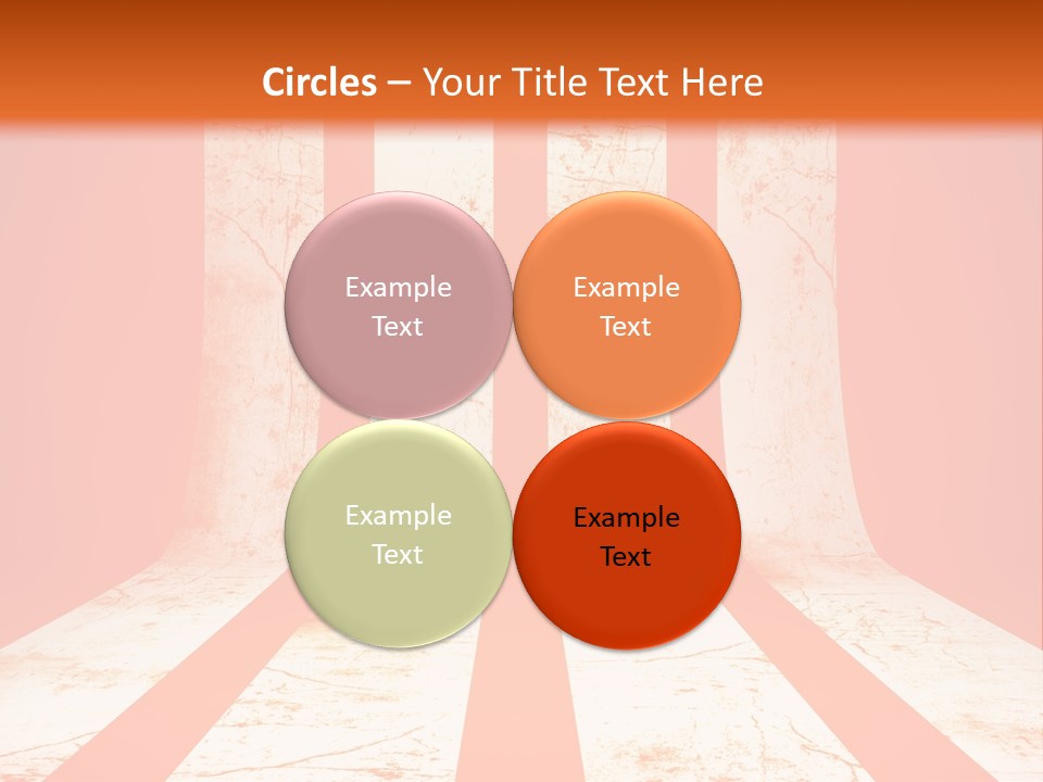 An Orange And White Powerpoint Presentation PowerPoint Template