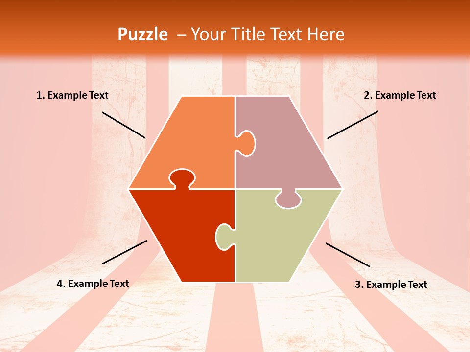 An Orange And White Powerpoint Presentation PowerPoint Template