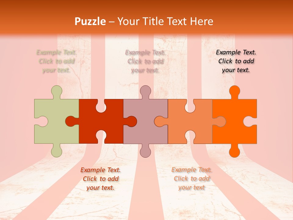 An Orange And White Powerpoint Presentation PowerPoint Template