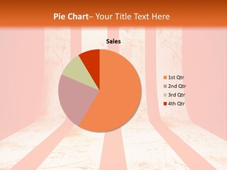 An Orange And White Powerpoint Presentation PowerPoint Template