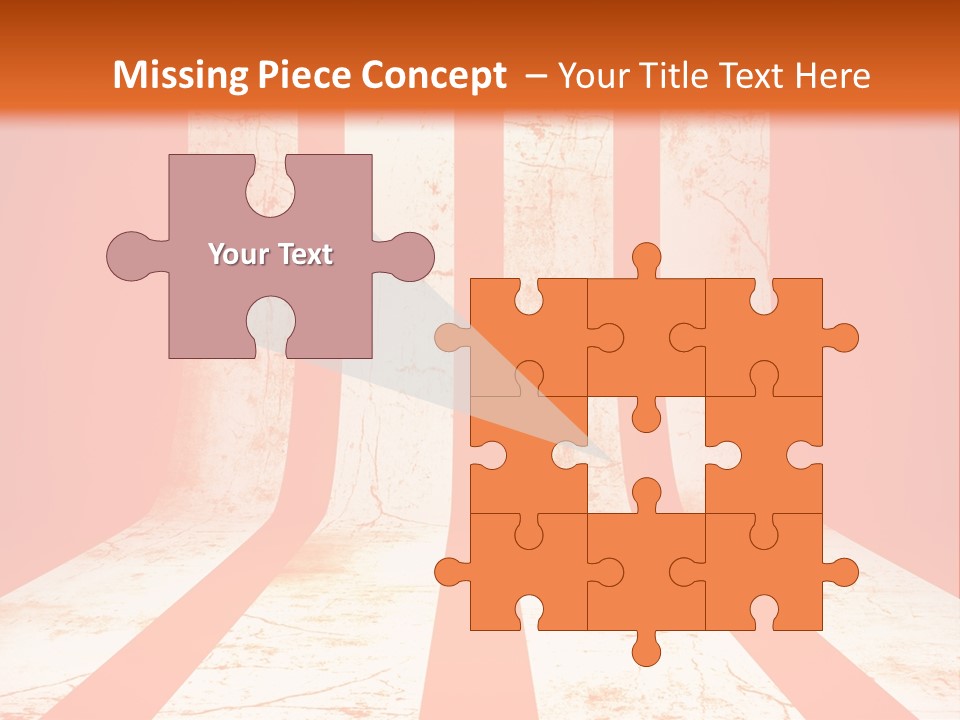 An Orange And White Powerpoint Presentation PowerPoint Template