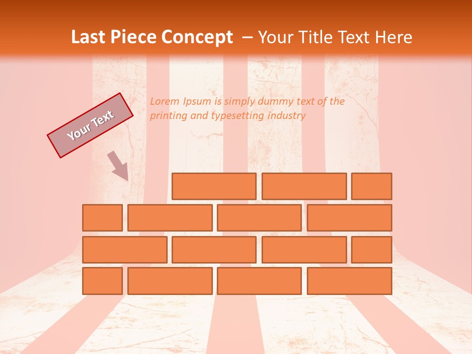 An Orange And White Powerpoint Presentation PowerPoint Template