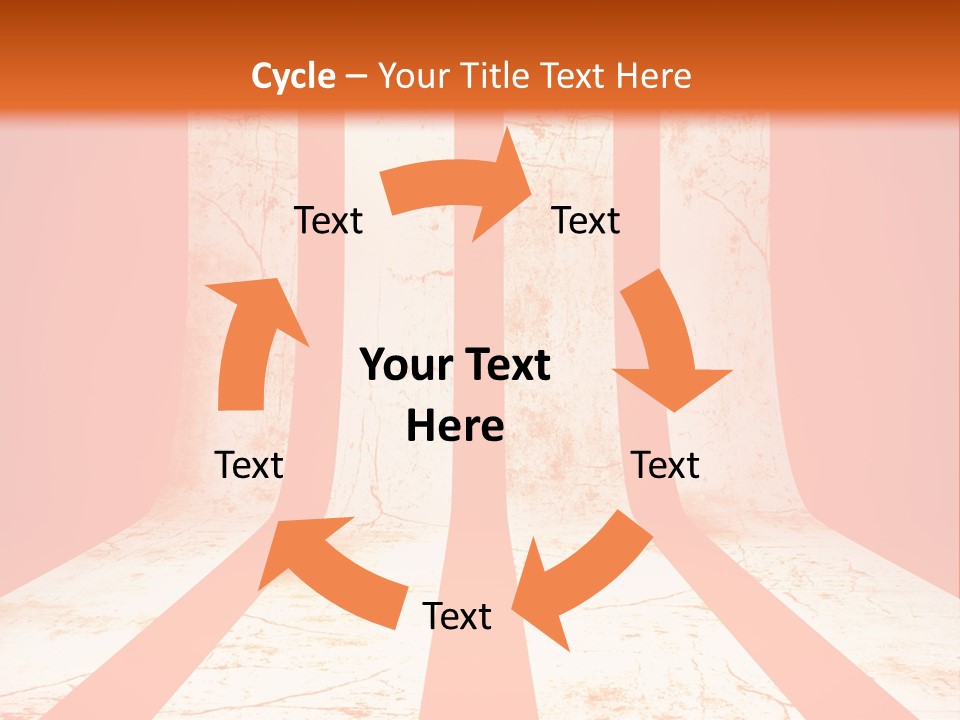 An Orange And White Powerpoint Presentation PowerPoint Template