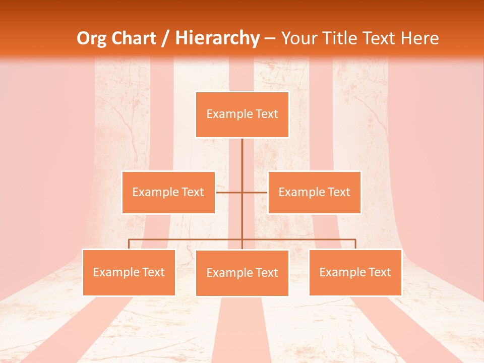 An Orange And White Powerpoint Presentation PowerPoint Template