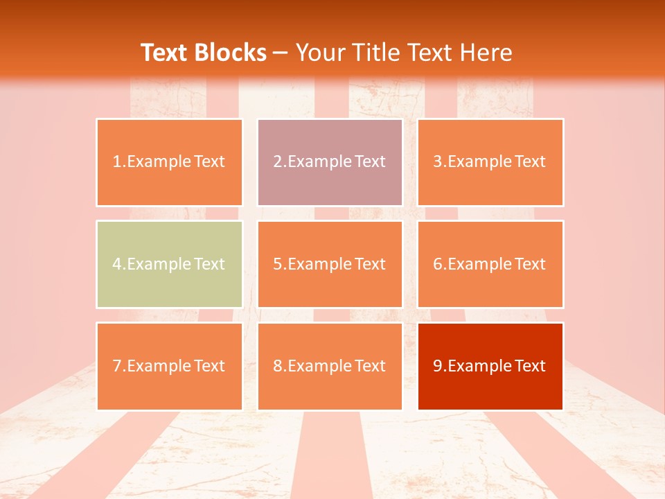 An Orange And White Powerpoint Presentation PowerPoint Template