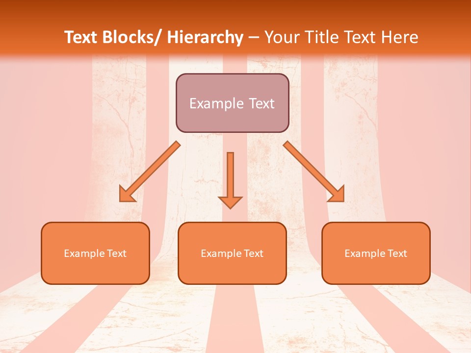 An Orange And White Powerpoint Presentation PowerPoint Template