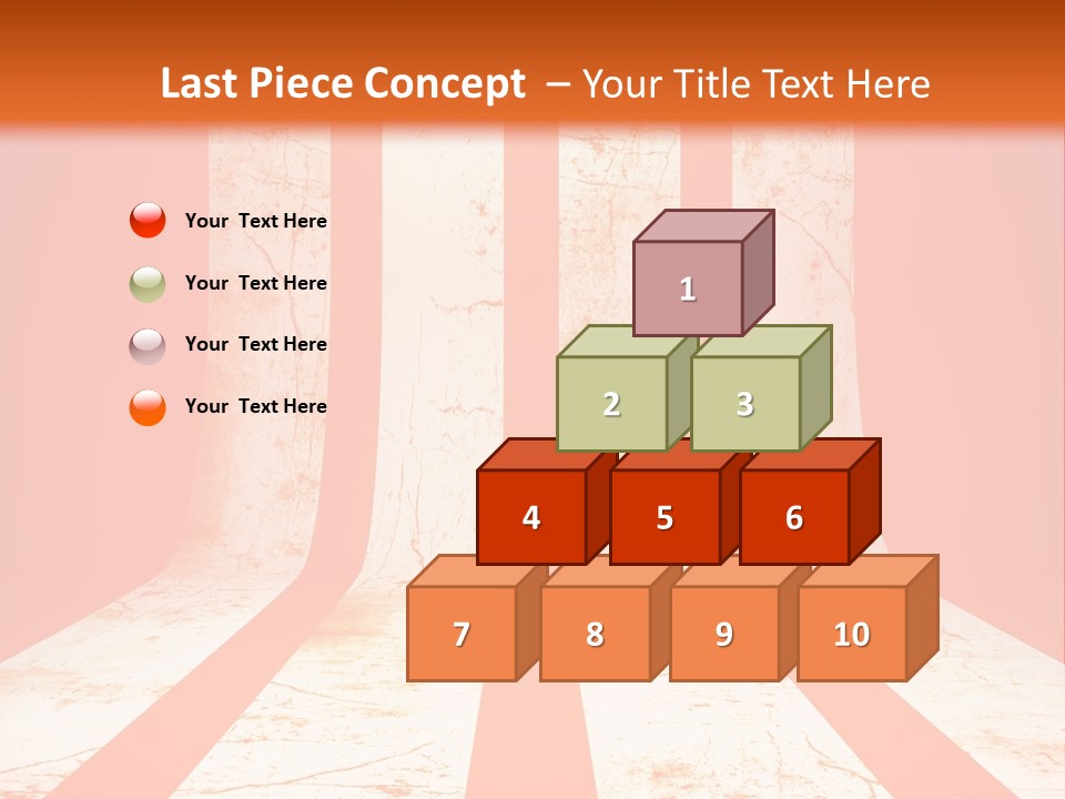 An Orange And White Powerpoint Presentation PowerPoint Template