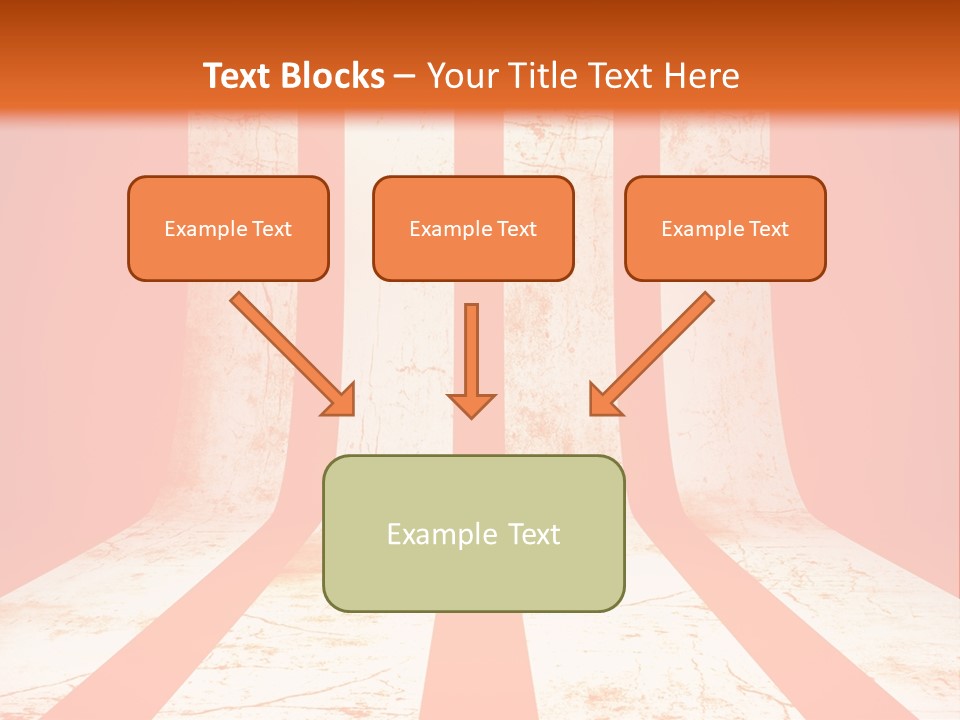 An Orange And White Powerpoint Presentation PowerPoint Template