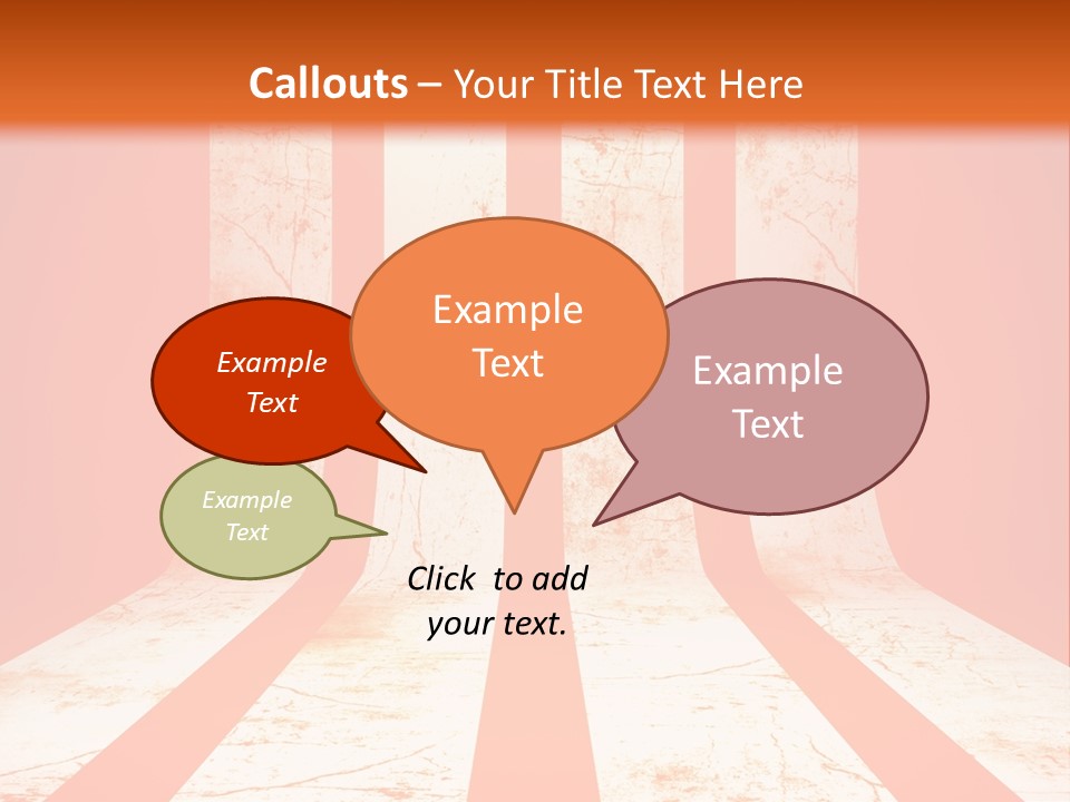 An Orange And White Powerpoint Presentation PowerPoint Template