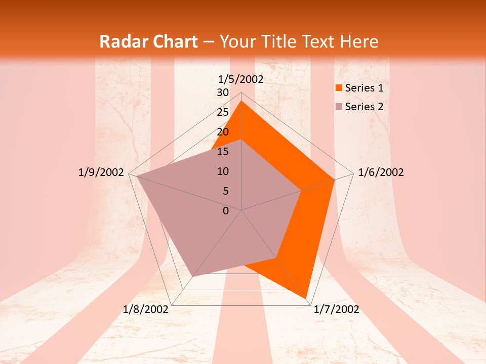 An Orange And White Powerpoint Presentation PowerPoint Template