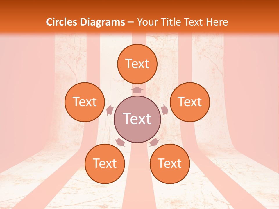 An Orange And White Powerpoint Presentation PowerPoint Template