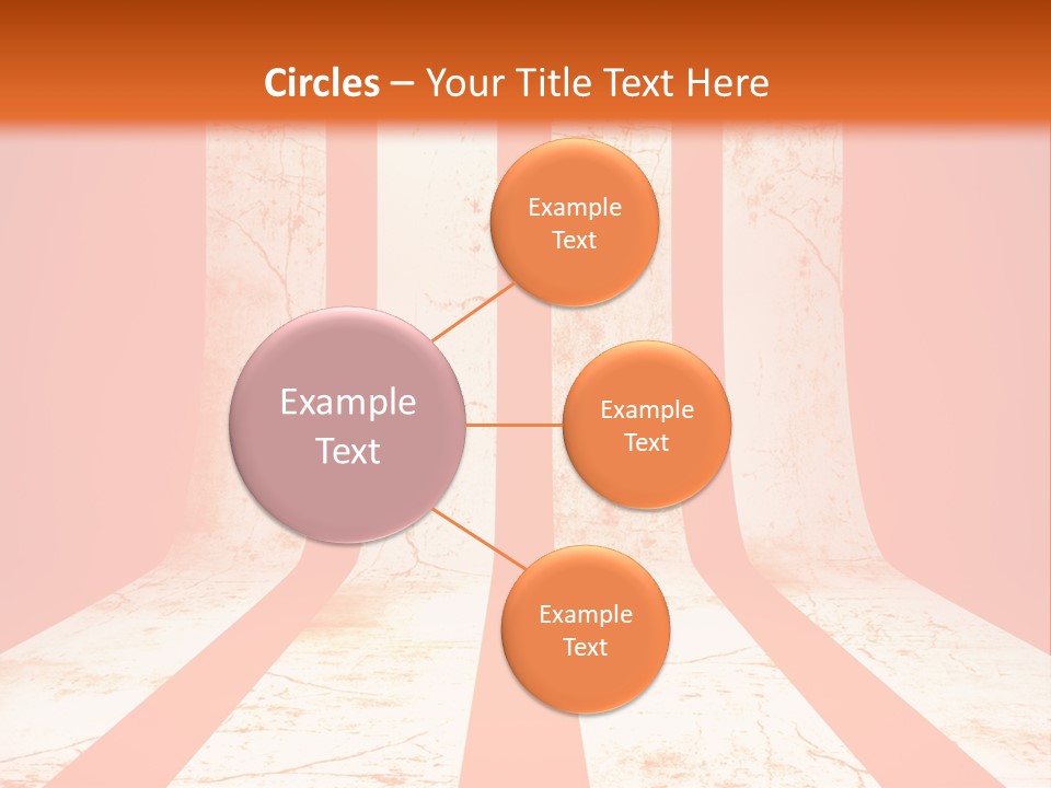 An Orange And White Powerpoint Presentation PowerPoint Template