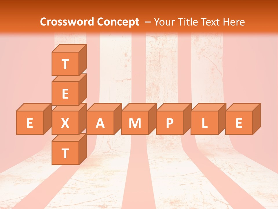 An Orange And White Powerpoint Presentation PowerPoint Template