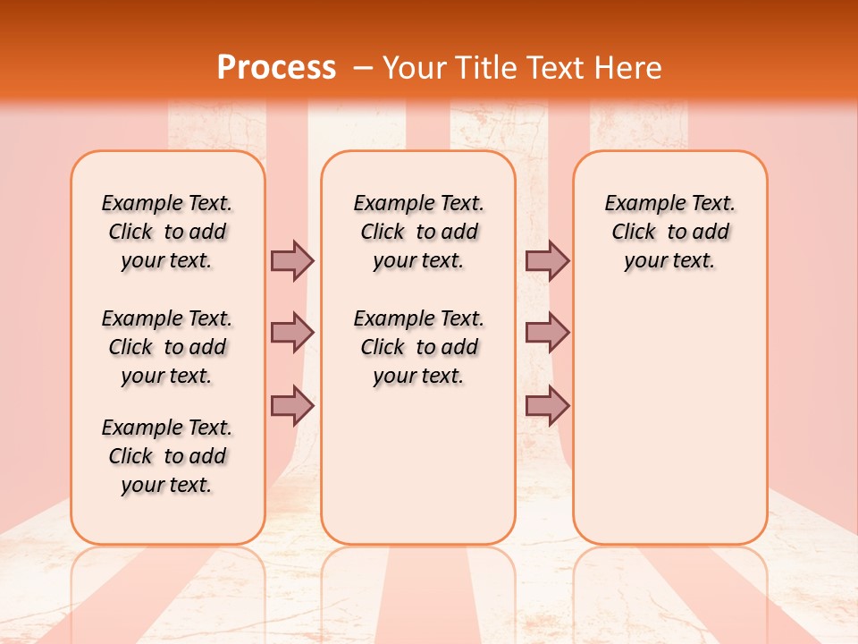 An Orange And White Powerpoint Presentation PowerPoint Template