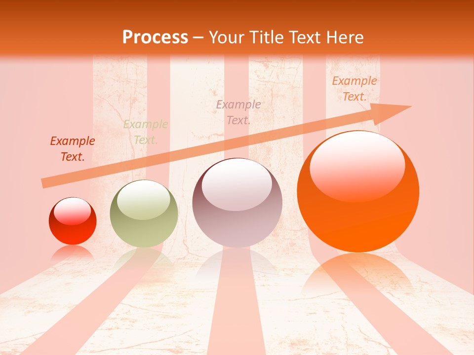 An Orange And White Powerpoint Presentation PowerPoint Template